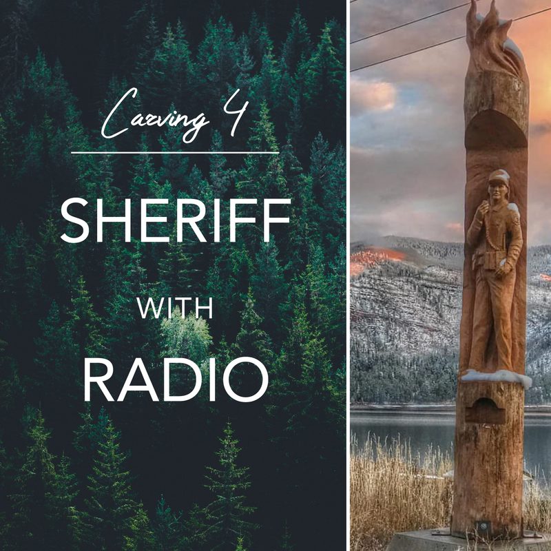 Carving 4: Sheriff with Radio